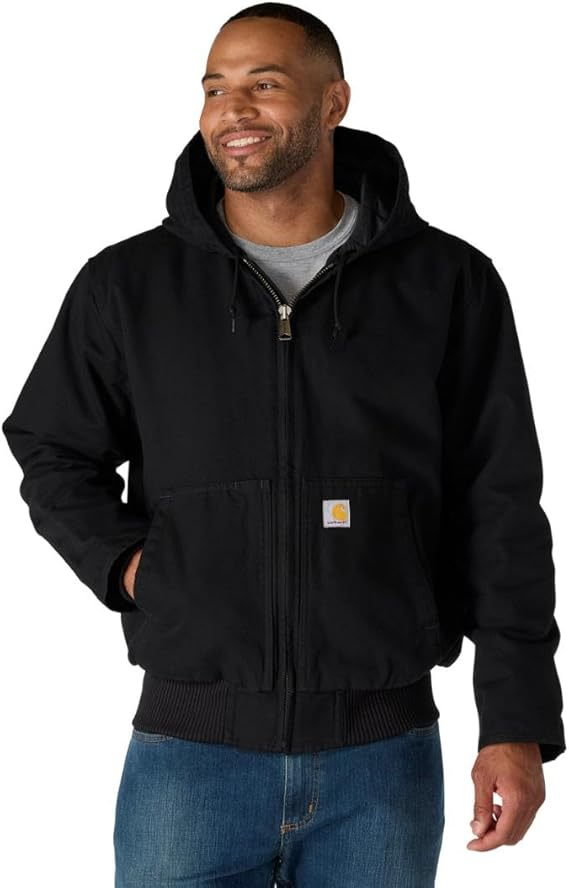 Carhartt Men's Loose Fit Washed Duck Insulated Active Jacket