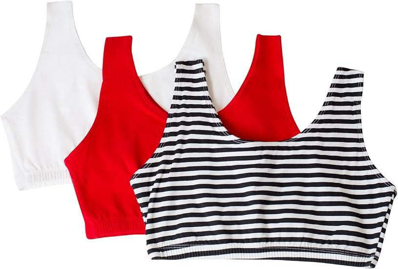 Fruit of The Loom Women's Multi-Pack Tank Top Style Sports Bra