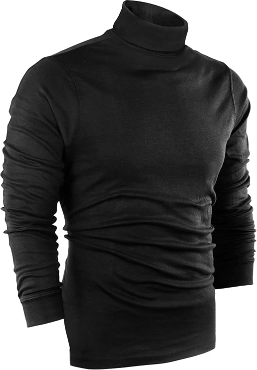 Utopia Wear Turtleneck Men Slim Fit UPF 50+ Lightweight Pullover Sweater Long Sleeves Top