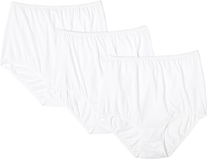 Vanity Fair Women's Perfectly Yours Classic Cotton Brief Panty 15319